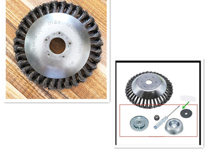 Lawn Mower Head Twist Wire Bowl Wire Rust Removal